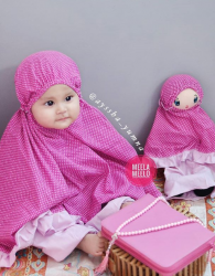 Sale Paket Mukena Anak dan Boneka Muslimah