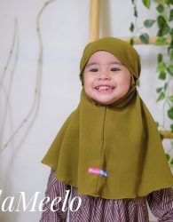 Launching Jilbab Anak Model Tali Kekinian