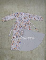 Gamis Floral Anak Meela Meelo Limited Edition