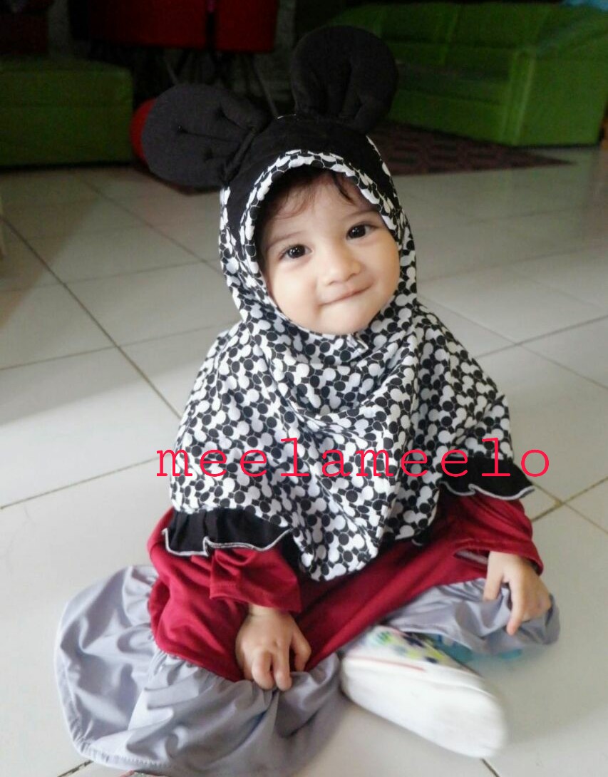 Produsen Jilbab Mickey Mouse Anak Kekinian
