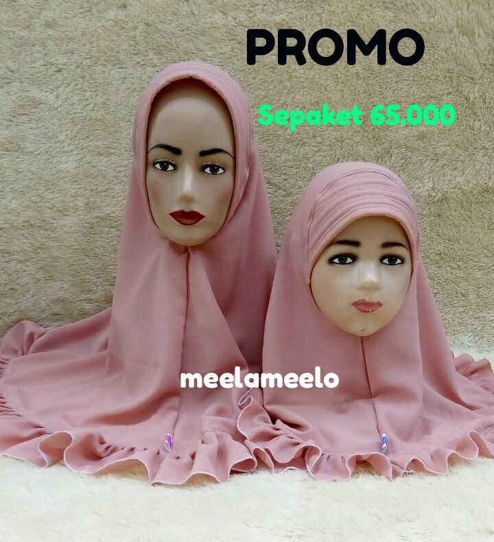 Produsen Jilbab Khimar Instan Antem Couple